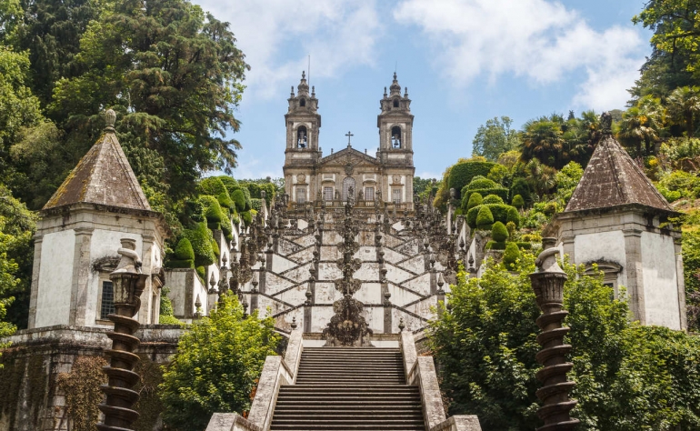 O Santuário do Bom Jesus de Braga foi classificado Património Mundial da Humanidade pela UNESCO