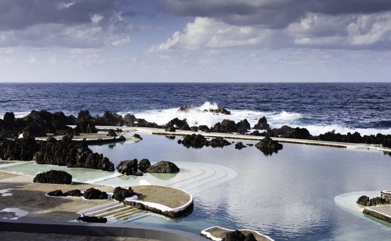 Madeira's natural pools just seem as they came out of a paradisiac island